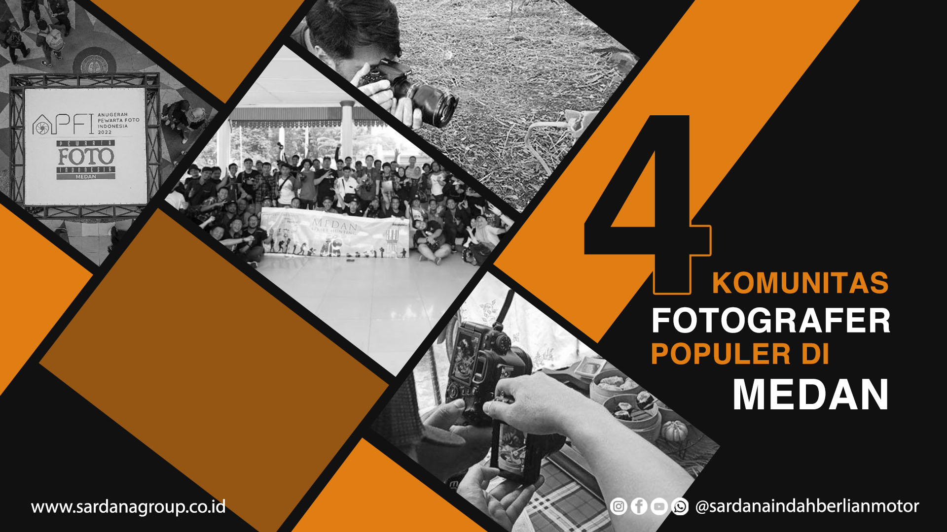 Empat Komunitas Fotografer Yang Populer di Kota Medan  